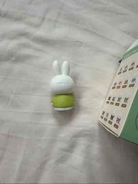 miffy | Other | Miffy White Bunny Figure With Green Box And Orange ...